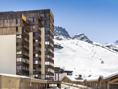 Vakantie in de bergen Appartement 1 kamers 4 personen (9) - Le Sérac - Val Thorens - Buiten winter