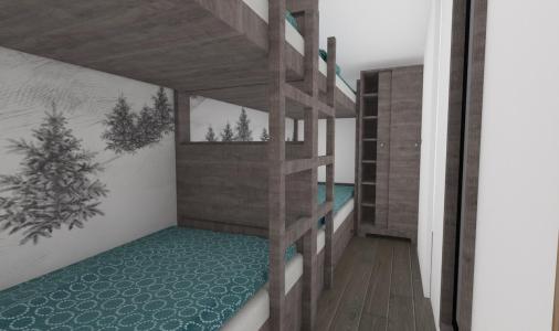 Location au ski Appartement 4 pièces cabine 8 personnes (2503) - Le Valset - Val Thorens - Chambre