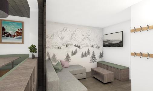 Location au ski Appartement 4 pièces cabine 8 personnes (2503) - Le Valset - Val Thorens - Séjour