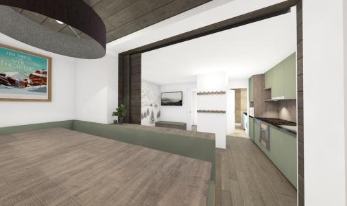 Location au ski Appartement 4 pièces cabine 8 personnes (2503) - Le Valset - Val Thorens - Séjour
