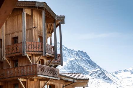 Аренда на лыжном курорте Les Balcons de Val Thorens - Val Thorens - зимой под открытым небом