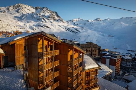 Аренда на лыжном курорте Les Balcons de Val Thorens - Val Thorens - зимой под открытым небом