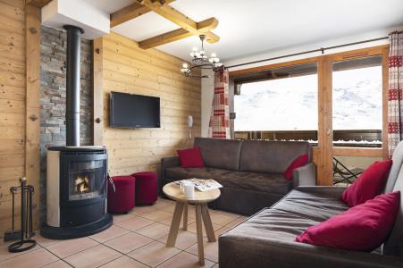 Rent in ski resort Les Balcons de Val Thorens - Val Thorens - Living room