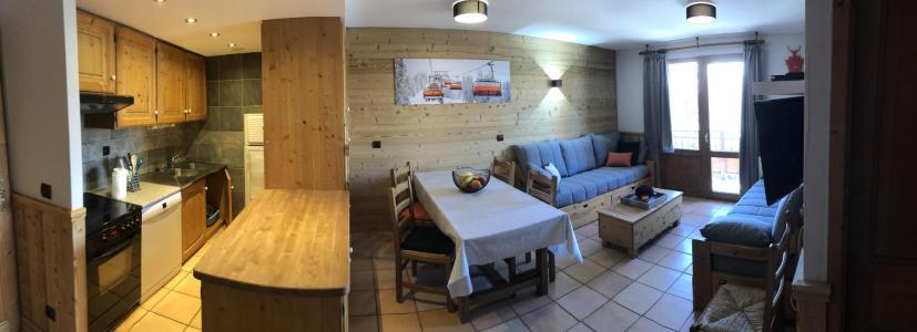 Skiverleih 3-Zimmer-Appartment für 6 Personen (632) - Les Chalets des Balcons - Val Thorens - Wohnzimmer