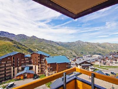 Rent in ski resort 1 room apartment 4 people (14) - Les Cîmes de Caron - Val Thorens - Balcony