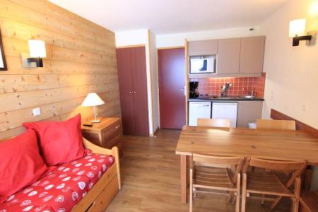 Ski verhuur Appartement 2 kamers 4 personen (302) - Les Temples du Soleil Machu - Val Thorens - Woonkamer