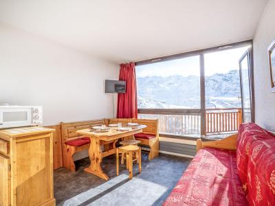 Ski verhuur Appartement 1 kamers 4 personen (1) - Les Trois Vallées - Val Thorens - Woonkamer