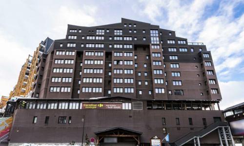 Аренда на лыжном курорте Résidence Arcelle - MH - Val Thorens - зимой под открытым небом