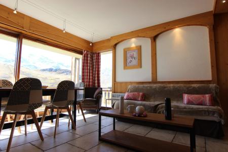 Skiverleih 3-Zimmer-Appartment für 6 Personen (10) - Résidence Beau Soleil - Val Thorens - Wohnzimmer