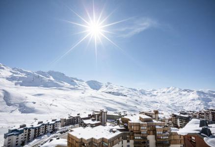 Skiverleih Résidence Chalet des Neiges Hermine - Val Thorens - Draußen im Winter