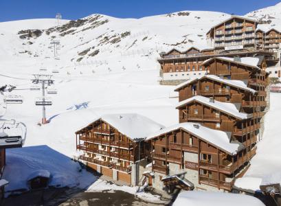 Skiverleih Résidence Chalet des Neiges Plein Sud - Val Thorens - Draußen im Winter