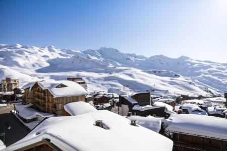 Skiverleih Résidence Chalet des Neiges Plein Sud - Val Thorens - Draußen im Winter