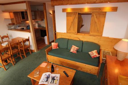 Аренда на лыжном курорте Апартаменты 3 комнат 6 чел. (12) - Résidence Chalet le Cristallo - Val Thorens - Салон