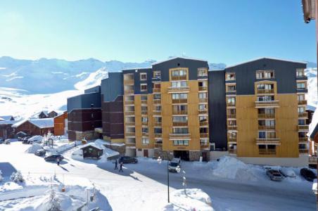 Location au ski Studio coin montagne 4 personnes (1302) - Résidence Cimes de Caron - Val Thorens - Extérieur hiver