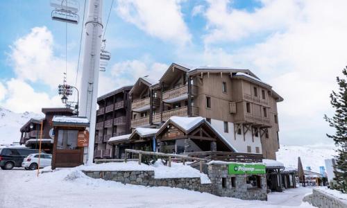 Аренда на лыжном курорте Résidence Diamant - MH - Val Thorens - зимой под открытым небом