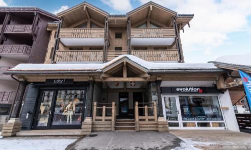 Location au ski Résidence Diamant - MH - Val Thorens - Extérieur hiver