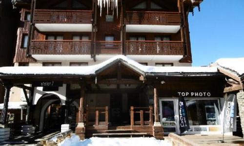 Аренда на лыжном курорте Résidence Diamant - MH - Val Thorens - зимой под открытым небом