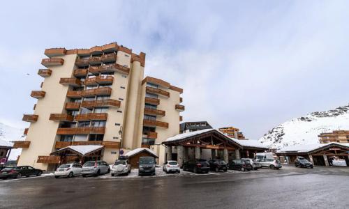 Location au ski Résidence Dome De Polset - MH - Val Thorens - Extérieur hiver