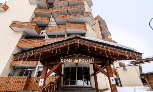 Location au ski Résidence Dome De Polset - MH - Val Thorens - Extérieur hiver