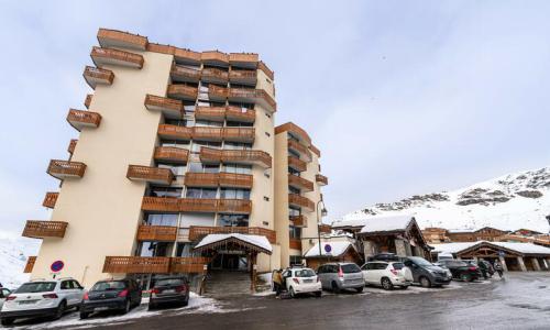 Location au ski Résidence Dome De Polset - MH - Val Thorens - Extérieur hiver