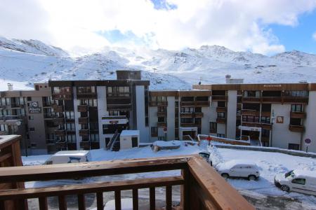 Location au ski Studio 4 personnes (10) - Résidence Hauts de Chavière - Val Thorens - Extérieur hiver