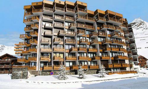 Location au ski Résidence Hauts De Chaviere - MH - Val Thorens - Extérieur hiver