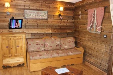 Rent in ski resort 2 room apartment 4 people (414) - Résidence l'Eskival - Val Thorens - Living room