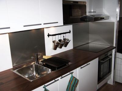 Wynajem na narty Apartament 2 pokojowy 4 osób (509) - Résidence l'Eskival - Val Thorens - Aneks kuchenny