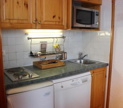 Skiverleih 2-Zimmer-Appartment für 4 Personen (18) - Résidence l'Orsière - Val Thorens - Küche
