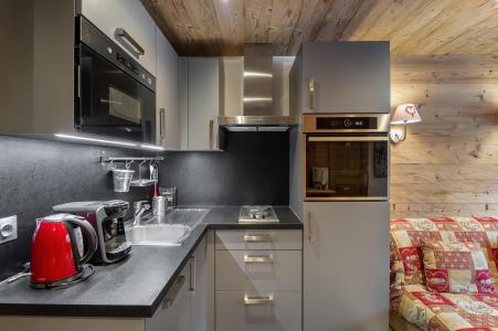 Rent in ski resort 3 room apartment cabin 4 people (265) - Résidence la Vanoise B - Val Thorens - Kitchen