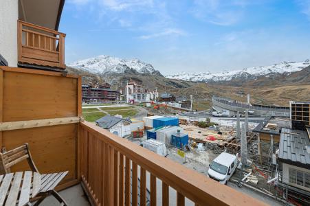 Аренда на лыжном курорте Апартаменты 2 комнат 4 чел. (256) - Résidence la Vanoise B - Val Thorens - зимой под открытым небом