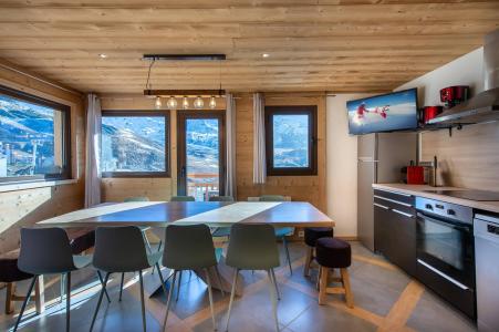 Wynajem na narty Apartament 3 pokojowy 12 osób (462) - Résidence la Vanoise B - Val Thorens - Pokój gościnny