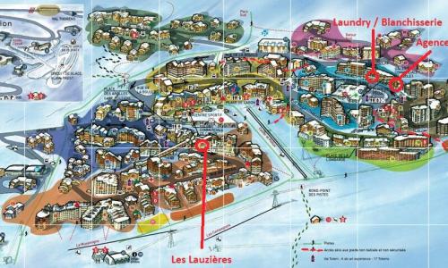 Location au ski Résidence Lauzieres - MH - Val Thorens - Extérieur hiver