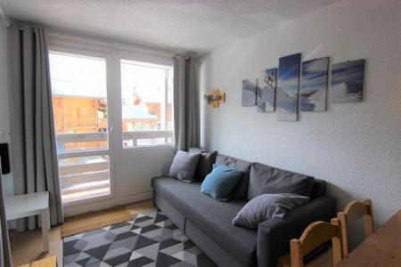 Ski verhuur Studio cabine 4 personen (111) - Résidence Lauzières - Val Thorens - Woonkamer