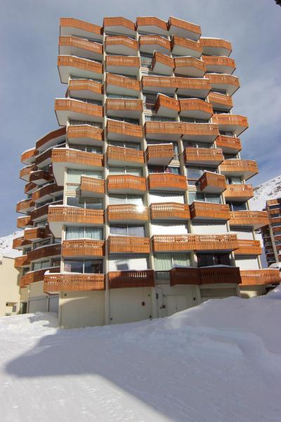 Location au ski Studio 3 personnes (607) - Résidence le Dôme de Polset - Val Thorens - Extérieur hiver
