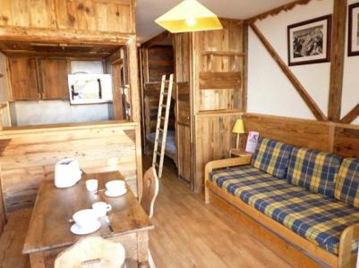 Rent in ski resort Studio 3 people (607) - Résidence le Dôme de Polset - Val Thorens - Living room