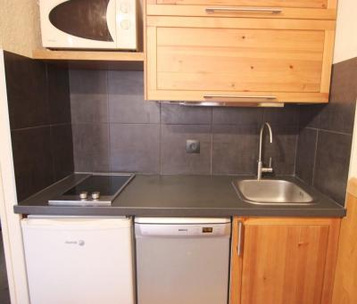 Location au ski Studio cabine 4 personnes (14) - Résidence le Joker - Val Thorens - Kitchenette