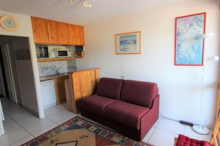 Ski verhuur Appartement 3 kamers 6 personen (706) - Résidence le Lac du Lou - Val Thorens - Woonkamer