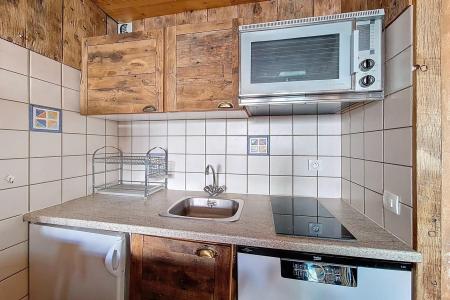 Location au ski Studio cabine 4 personnes (T7) - Résidence Le Sérac - Val Thorens - Cuisine