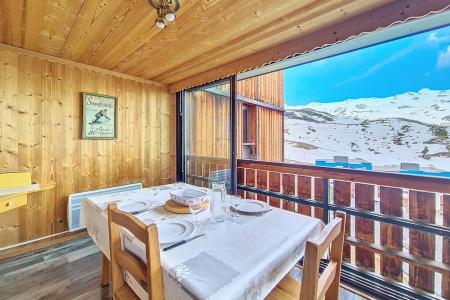 Skiverleih Studio Kabine für 5 Personen (T7) - Résidence Le Sérac - Val Thorens - Wohnzimmer
