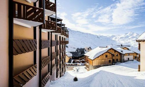 Аренда на лыжном курорте Résidence le Tikal - MH - Val Thorens - зимой под открытым небом