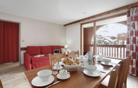 Rent in ski resort Résidence le Valset - Val Thorens - Dining area