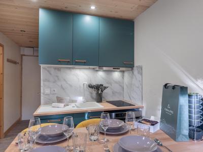 Location au ski Studio cabine 2 personnes (6) - Résidence les Lauzières - Val Thorens - Appartement