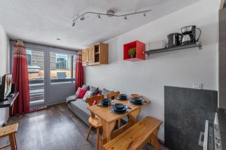 Location au ski Studio cabine 4 personnes (615) - Résidence les Lauzières - Val Thorens - Séjour