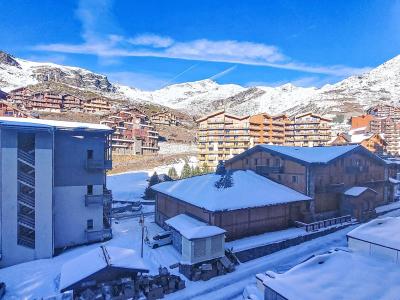 Ski verhuur Appartement 3 kabine kamers 6 personen (5) - Résidence Les Olympiades - Val Thorens - Buiten winter