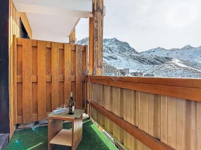 Location au ski Studio cabine 4 personnes (25) - Résidence Les Olympiades - Val Thorens - Extérieur hiver
