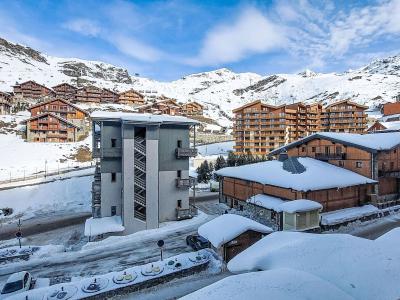 Rent in ski resort 1 room apartment 4 people (27) - Résidence Les Olympiades - Val Thorens - Winter outside