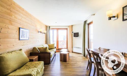 Rent in ski resort 4 room apartment 8 people (Confort 48m²) - Résidence les Temples du Soleil - Maeva Home - Val Thorens - Winter outside