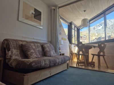 Rent in ski resort Studio cabin 4 people (620) - Résidence les Trois Vallées - Val Thorens - Living room