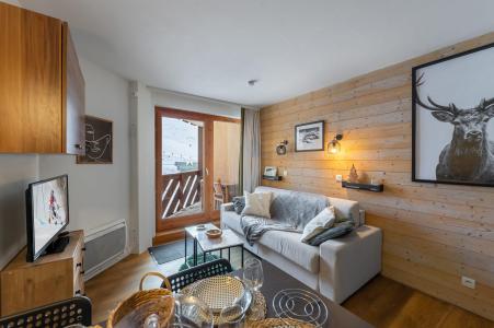 Skiverleih 2-Zimmer-Appartment für 4 Personen (301) - Résidence Machu Pichu - Val Thorens - Wohnzimmer